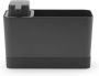 Brabantia Sink Side aanrecht organiser set aanrechtbakje en zeeppomp Dark Grey - Thumbnail 1