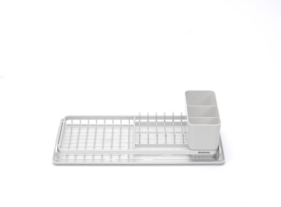 Brabantia SinkSide Afdruiprek Compact met Bestekhouder Light Grey