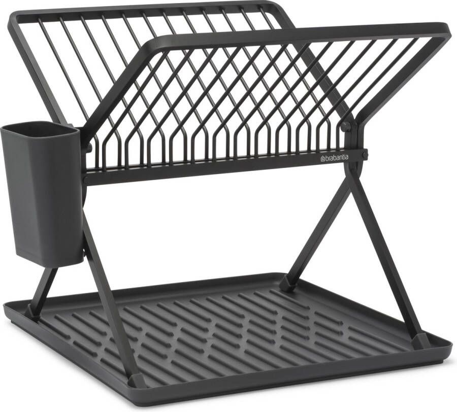 Brabantia Sink Side Inklapbaar Afdruiprek Compact Dark Grey