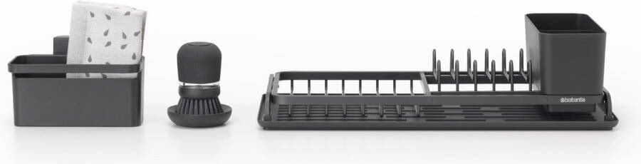 Brabantia SinkSide afwasset Compact 4-delig Dark Grey