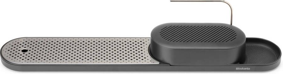 Brabantia SinkStyle Organiser Set 2-delig (organiser met afdruipbak) Mineral Infinite Grey