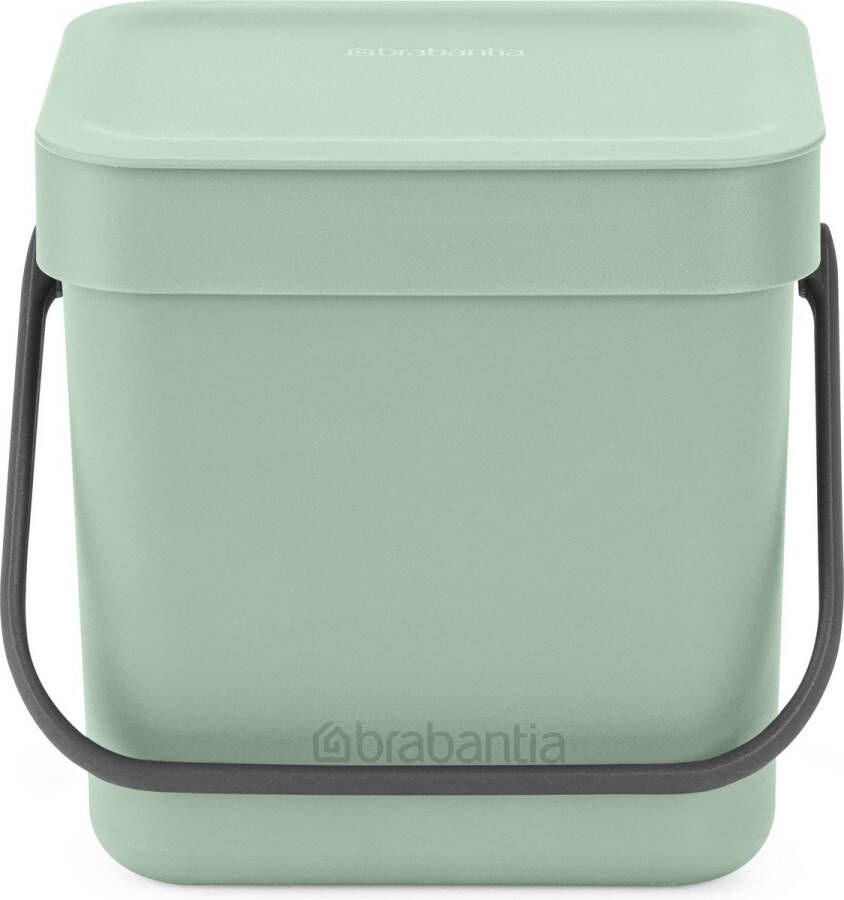 Brabantia Sort & Go Aanrecht Afvalbakje 3 liter Jade Green - Foto 2