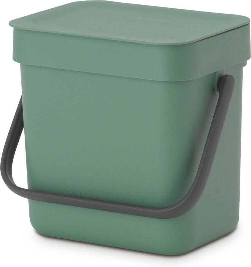 Brabantia Sort & Go Aanrecht Afvalbakje 3 liter Fir Green