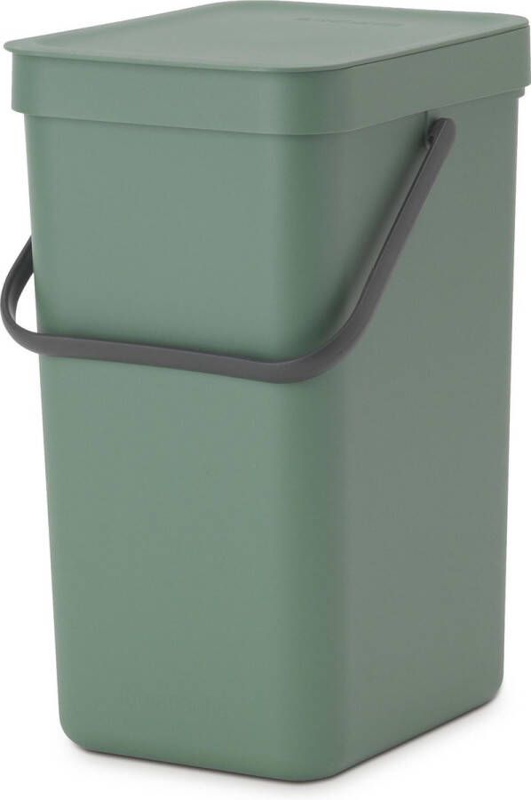 Brabantia Sort & Go Afvalemmer Opberger 12 L Groen