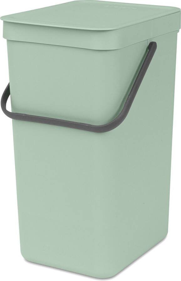 Brabantia Afvalbak Sort & Go Kunststof Jade Green 22x27.9x40.1cm 16l