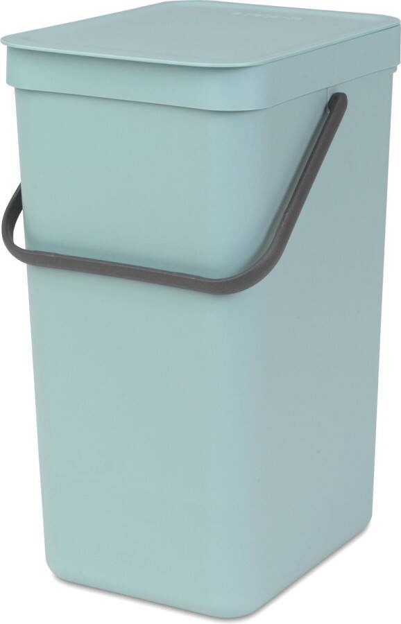 Brabantia Sort & Go Afvalemmer Opberger 16 L Lichtblauw