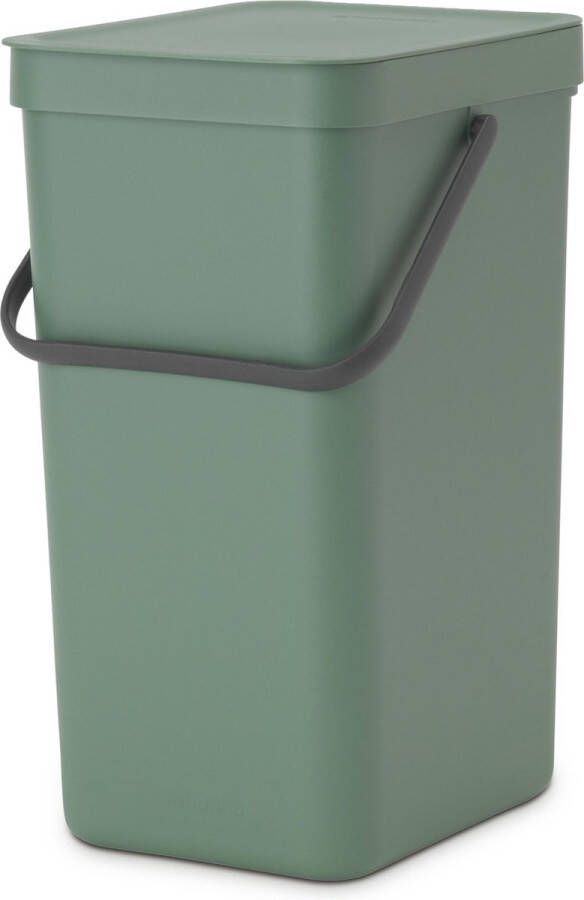 Brabantia Sort & Go Afvalemmer Opberger 16 Liter Groen