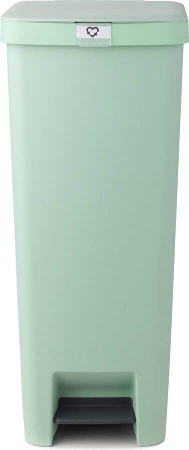 Brabantia StepUp Prullenbak Pedaalemmer 40 liter Jade Green