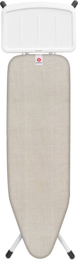 Brabantia Strijkplank B met Stoomunithouder 124 x 38 cm Denim Grey