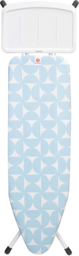 Brabantia Strijkplank B met Stoomunithouder 124 x 38 cm Fresh Breeze