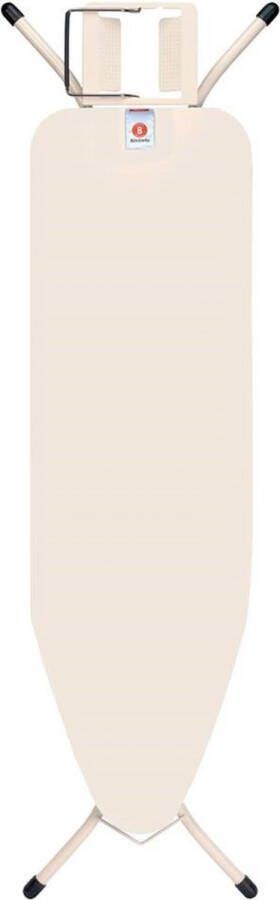 Brabantia Strijkplank B 124x38 cm strijkerhouder 347764 Ecru