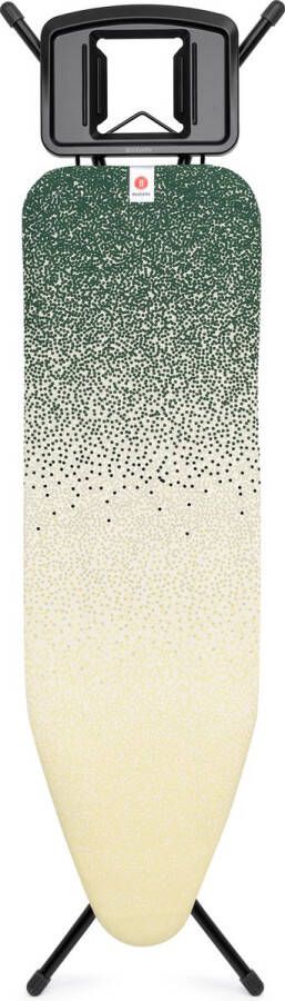 Brabantia Strijkplank B met Strijkijzerhouder 124 x 38 cm Fairtrade Katoen New Dawn