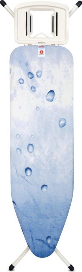 Brabantia Ice Water strijkplank B met strijkijzerhouder 124 x 38 cm