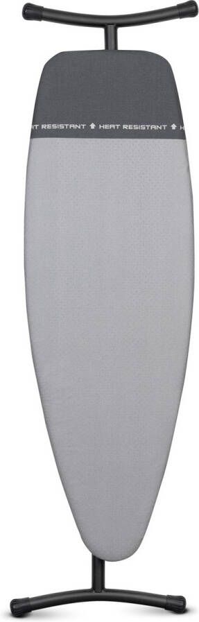 Brabantia Strijkplank D met Hittebestendige Parkeerplaats 135 x 45 cm Metallised