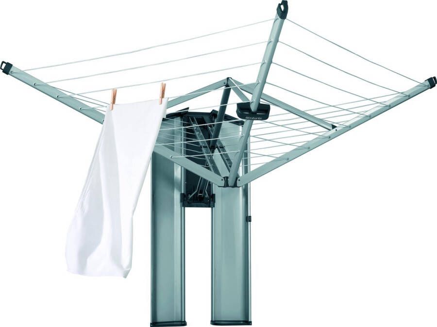 Brabantia Droogmolen WallFix met Beschermbox | Was-&Droogrekken | 8710755475924