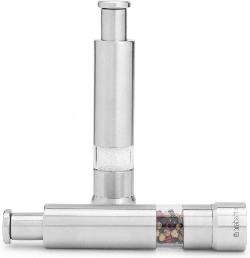Brabantia peper en zout molen stainless steel