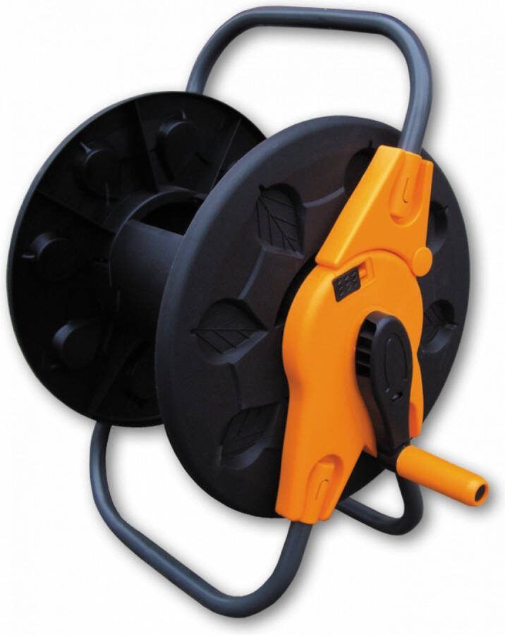 Bradas AQUA-REEL 13 mm (1 2) 60m Slanghaspel – Roestvrij Oranje-Zwart haspel
