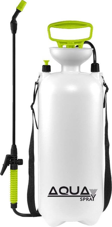 Bradas AQUA SPRAY druksproeier 8L Gifspuit Drukspuit Vernevelspuit Onkruidbestrijding Onkruidspuit Tuin Spuit Hoge kwaliteit