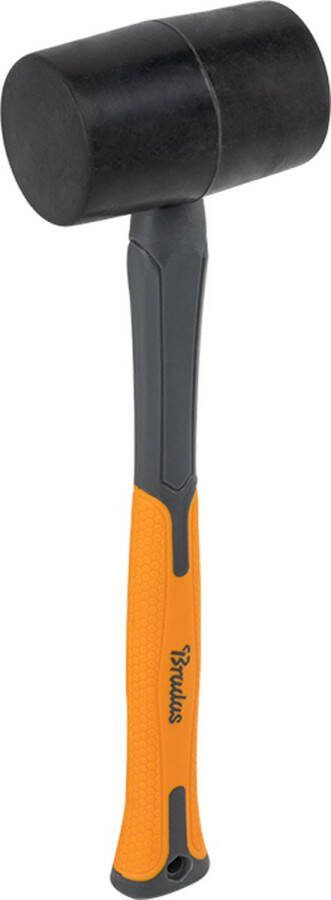 Bradas Rubber hamer 450g Moker Sterk Fiberglas Handvat met Antislip Greep
