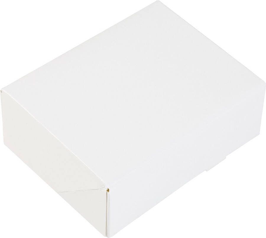 BrandNewCake Taartdoos 12x9 5x4 5cm. Wit 50st