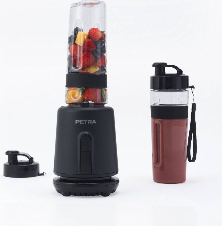Brand Petra Personal Blender – Compact – Elektrische Smoothie Maker – RVS Mes – 350W