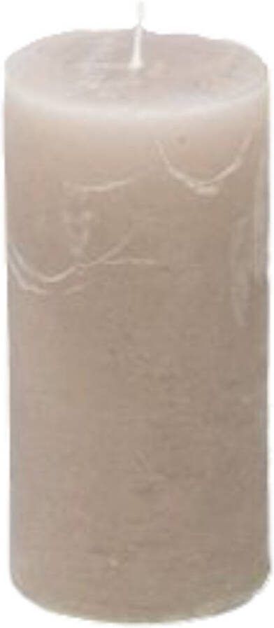 Branded by Kaarsen 'Pillar' (Ø5cm x 10cm) Stone (set van 9)