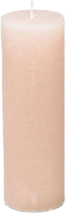 Branded by Kaarsen 'Pillar' (Ø5cm x 15cm) Beige (set van 9)