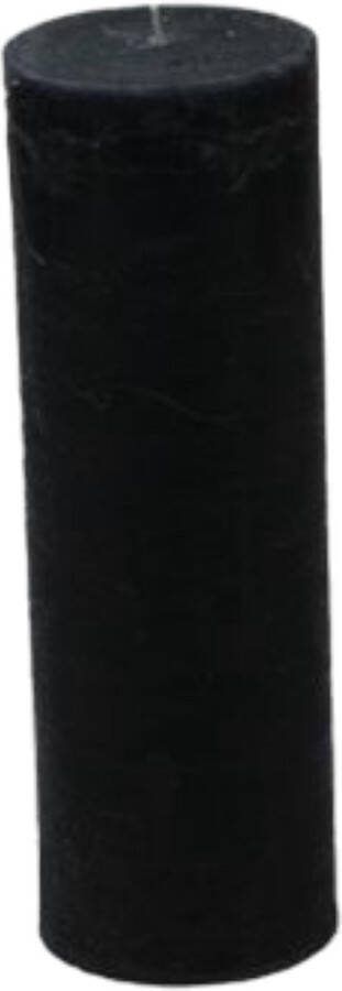 Branded by Kaarsen 'Pillar' (Ø5cm x 15cm) Black (set van 9)