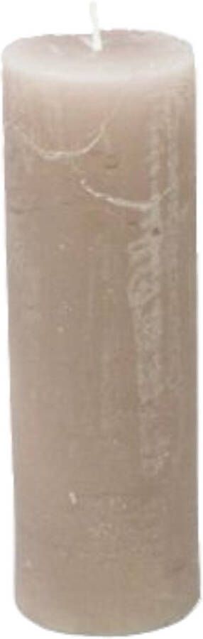 Branded by Kaarsen 'Pillar' (Ø5cm x 15cm) Stone (set van 9)