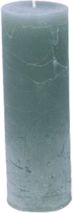 Branded by Kaarsen 'Pillar' (Ø5cm x 15cm) Stormy Sea (set van 9)
