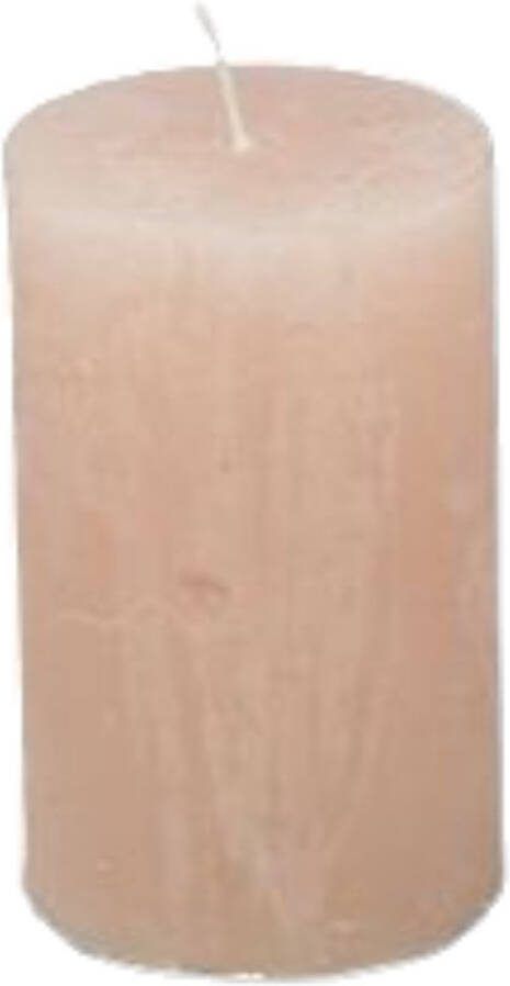 Branded by Kaarsen 'Pillar' (Ø5cm x 8cm) Beige (set van 9)