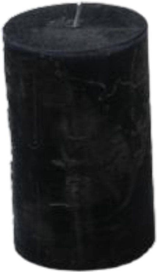Branded by Kaarsen 'Pillar' (Ø5cm x 8cm) Black (set van 9)