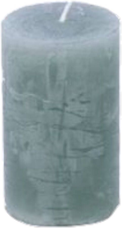 Branded by Kaarsen 'Pillar' (Ø5cm x 8cm) Stormy Sea (set van 9)