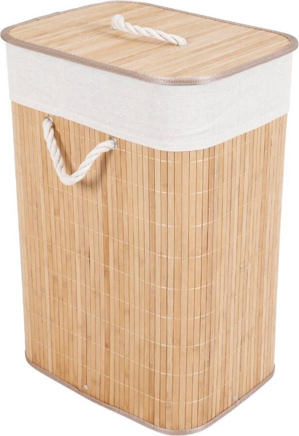 Bobble Home Bamboe Opbergmand Wasmand 72L Naturel