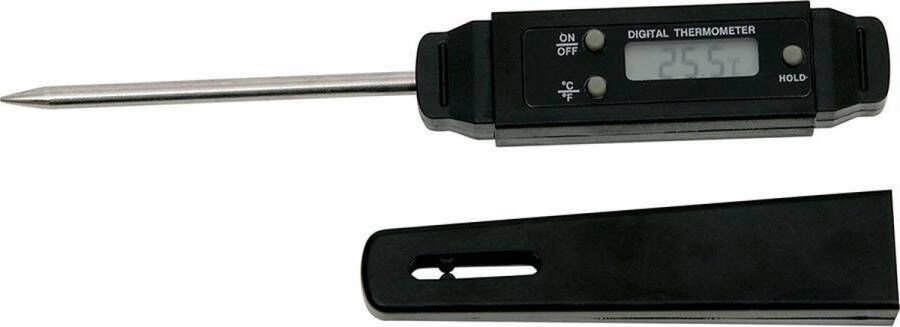 BrandNewCake Digitale Keukenthermometer -40° tot 250°C RVS Pin Voedselthermometer Vleesthermometer Inclusief Batterij