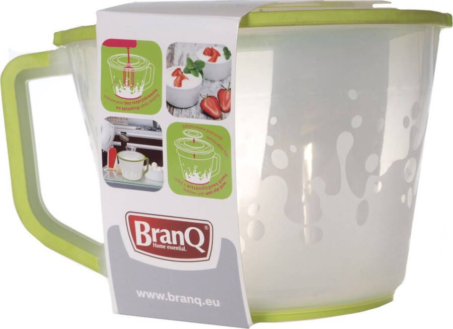 BrandQ BRANQ Mengcontainer met deksel kan 2 liter