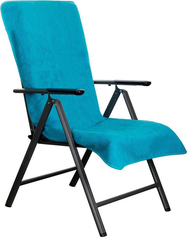 Brandseller Hoes van badstof voor tuinstoel en tuinligstoel en strandligstoel van 100% katoen kleuren