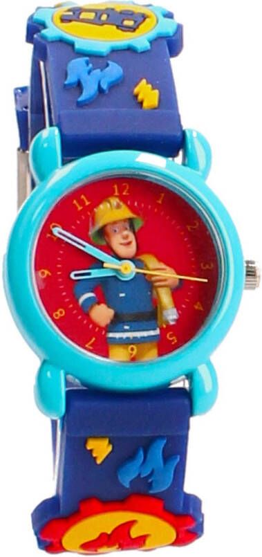 Brandweerman Sam Unstoppable Hero Horloge Blauw Analoog Horloge kind