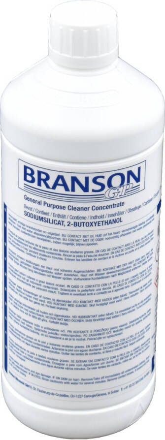 Branson universele ultrasoon vloeistof 1 liter (ultrasoon vloeistof reinigingsmiddel ultrasoon reiniger)
