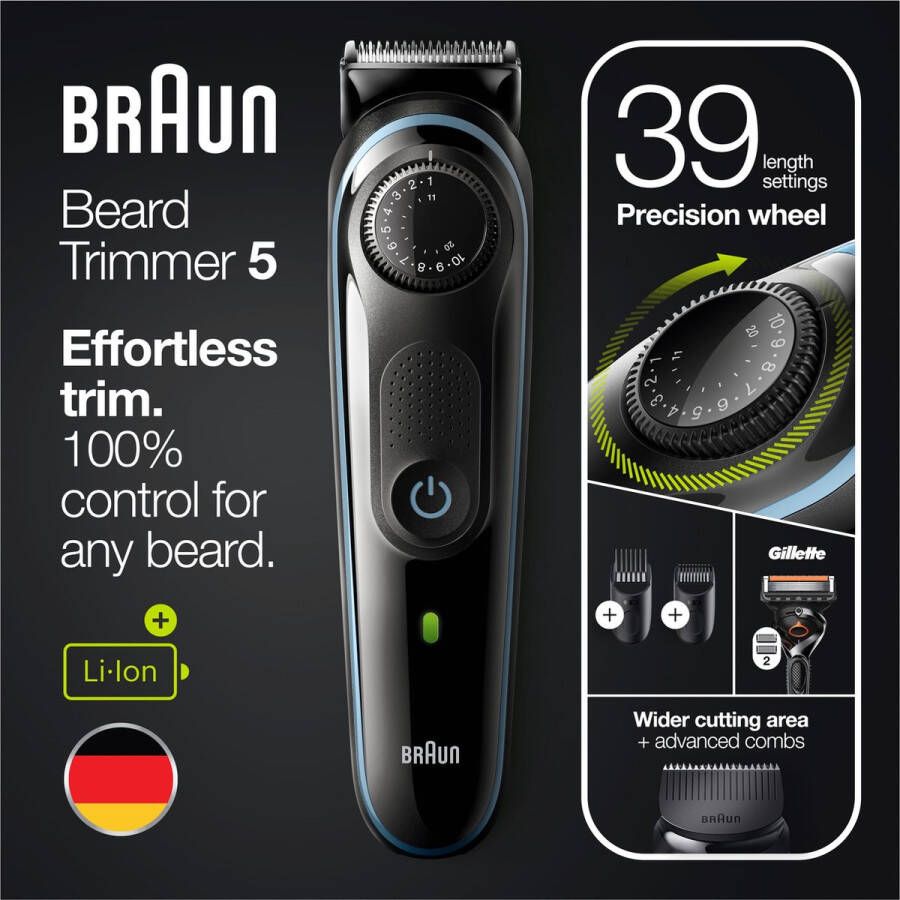 Braun Baardtrimmer BT5341 Trimmer voor Mannen