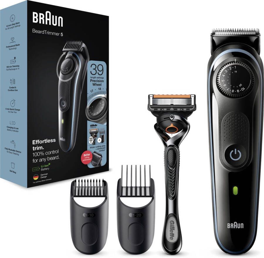 Braun Baardtrimmer BT5341 Trimmer voor Mannen