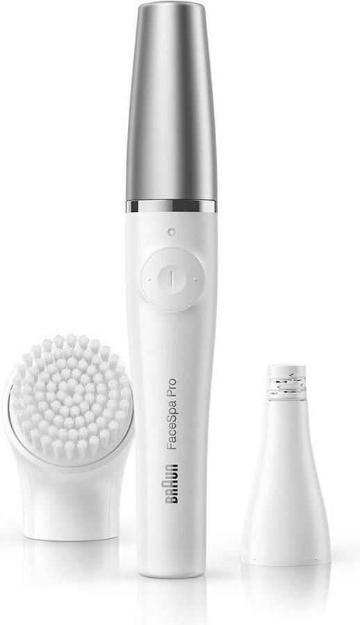 Braun FaceSpa PRO 910 2in1 Gezichtsepilator en Reinigingsborstel Wit