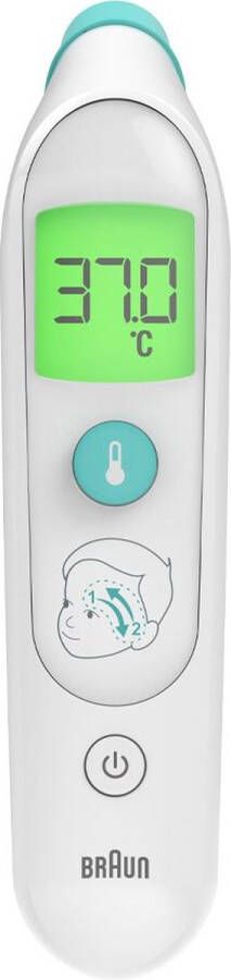 Braun Thermometer Templeswipe Bst200we Thermometer met remote sensing