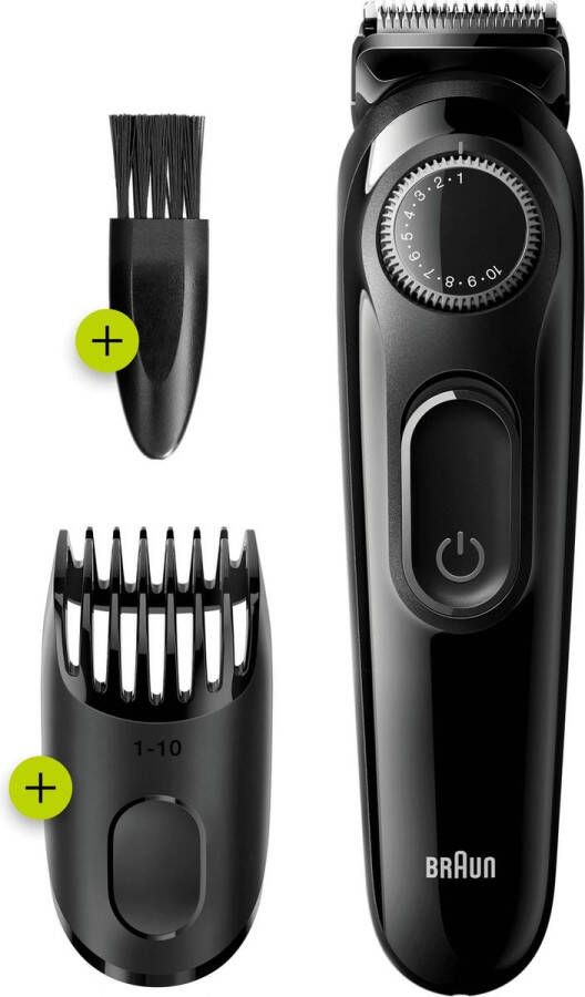 Braun BT3222 Baardtrimmer en Haartrimmer – Zwart