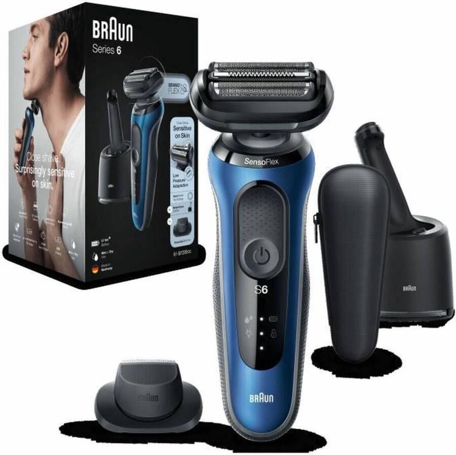 Braun Series 6 61-B7200cc elektrisch scheerapparaat Blauw