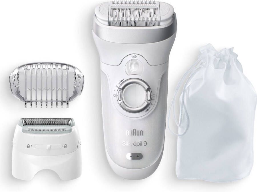 Braun Epilator Silk-épil 9-705 Micro-grip-pincetten-technologie