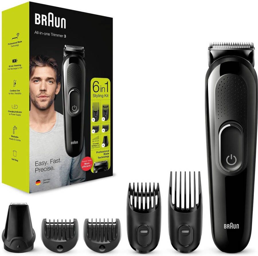 Braun Baard en haar trimmer MGK3235