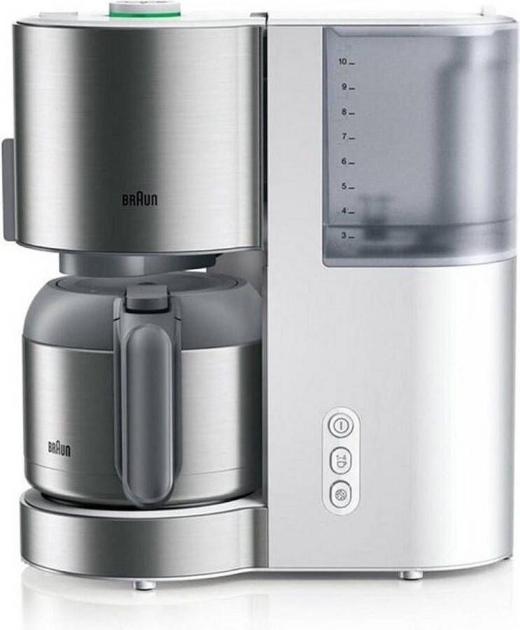 Braun Domestic Home Braun KF 5105 WH ID Breakfast Collectie koffiezetapparaat