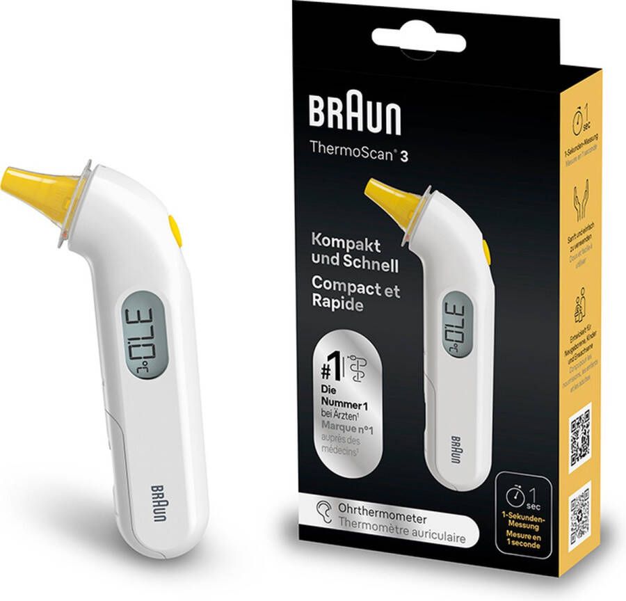 Braun Personal Care Braun IRT3030 ThermoScan 3 thermometer