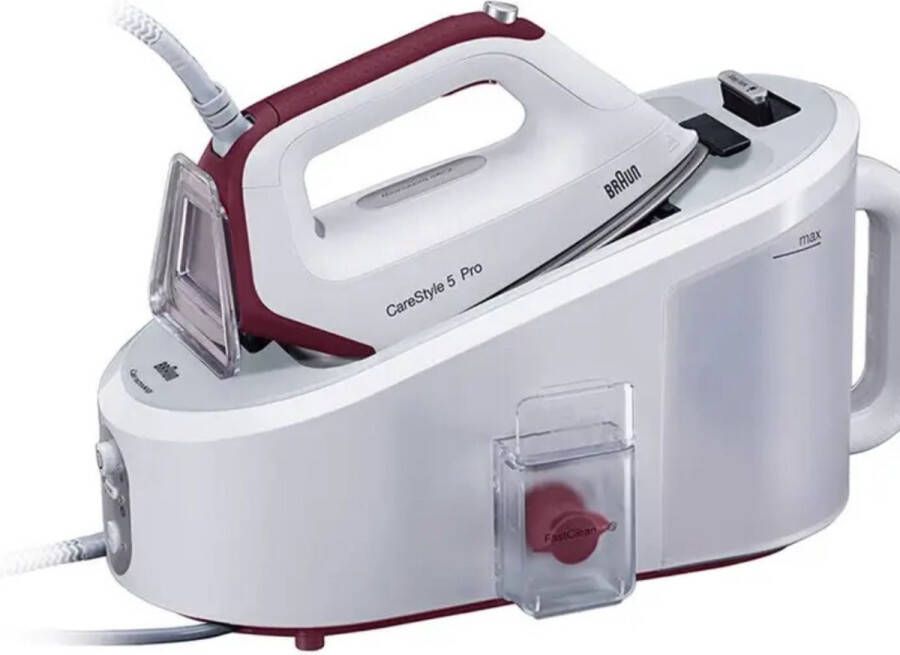 Braun IS 7155 WH 2 l Eloxal-zoolplaat Zilver Wit
